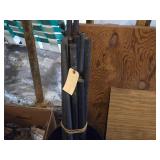 Lot of (10) Outdoor Solar Lights with Stake Extensions