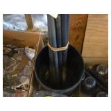 Lot of (10) Outdoor Solar Lights with Stake Extensions