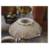 Lot of (5) Vintage 8" Decortive Oil Lamps