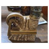 Lot of (5) Vintage 8" Decortive Oil Lamps