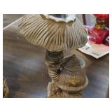 Lot of (5) Vintage 8" Decortive Oil Lamps