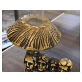 Lot of (5) Vintage 8" Decortive Oil Lamps