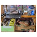 Lot of (1 Shelf) Misc. Tools, Hoses and Hardware