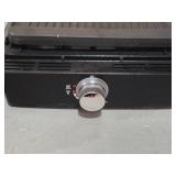 Lifesmart 17" Cast Iron Tabletop Griddle with Reversible Top