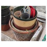 Lot of  Garden Pots (assorted)