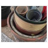 Lot of  Garden Pots (assorted)