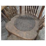 Vintage 31" Wooden Rocking Chair