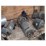 Lot of (1 shelf) Electric Motors
