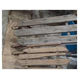 Lot of (2) Vintage Snow Sleds