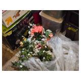 Lot of (9 Boxes / Tubs) Silks