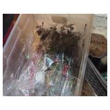 Lot of (9 Boxes / Tubs) Silks