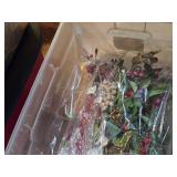 Lot of (9 Boxes / Tubs) Silks