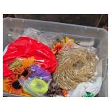 Lot of (9 Boxes / Tubs) Silks