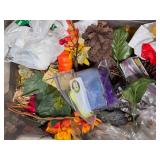 Lot of (9 Boxes / Tubs) Silks