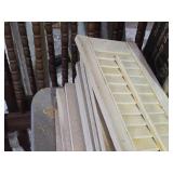 Lot of (5) House Shutters