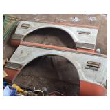 Lot of (2) Vintage 1968-1972 Chevrolet Cheyenne 20 Super 350 Fenders - Driver Side and Passenger Side