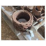 Vintage Planter Parts, Heater, Coffee Grinder, Cream Separator, Well Pump Part