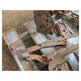 Vintage Planter Parts, Heater, Coffee Grinder, Cream Separator, Well Pump Part