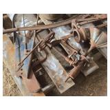 Vintage Planter Parts, Heater, Coffee Grinder, Cream Separator, Well Pump Part