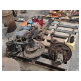 Lot of (1 Pallet) Automotive Parts - Wheel Hubs, Half Shafts, Shifter, Bearings, Misc. Parts (Mopar, Dana 44, Ford 4x4)