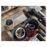 Lot of (1 Pallet) Automotive Parts - Wheel Hubs, Half Shafts, Shifter, Bearings, Misc. Parts (Mopar, Dana 44, Ford 4x4)