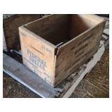 Vintage Wooden Ammo Box