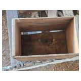 Vintage Wooden Ammo Box