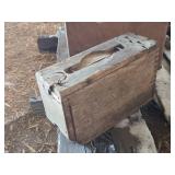 Vintage Wooden Ammo Box