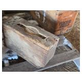 Vintage Wooden Ammo Box