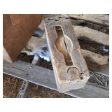 Vintage Wooden Ammo Box