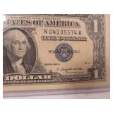 1957 A ONE DOLLAR SILVER CERTFICATE NOTE