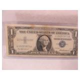 1957 ONE DOLLAR SILVER CERTFICATE NOTE