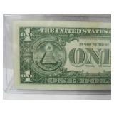 1957 ONE DOLLAR SILVER CERTFICATE NOTE