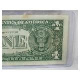 1957 ONE DOLLAR SILVER CERTFICATE NOTE