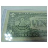 1957 ONE DOLLAR SILVER CERTFICATE NOTE