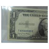 ONE DOLLAR SILVER CERTIFICATE NOTE