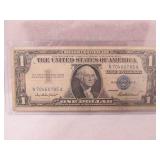 ONE DOLLAR SILVER CERTIFACATE NOTE