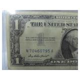 ONE DOLLAR SILVER CERTIFACATE NOTE