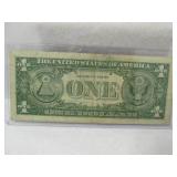 ONE DOLLAR SILVER CERTIFICATE NOTE