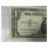ONE DOLLAR SILVER CERTIFICATE NOTE