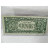 ONE DOLLAR SILVER CERTIFICATE NOTE