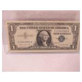 ONE DOLLAR SILVER CERTIFICATE NOTE