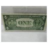 ONE DOLLAR SILVER CERTIFICATE NOTE
