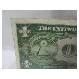 ONE DOLLAR SILVER CERTIFICATE NOTE