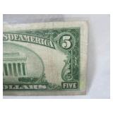 FIVE DOLLAR RED SEAL NOTE