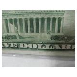 FIVE DOLLAR SILVER CERTIFACATE NOTE