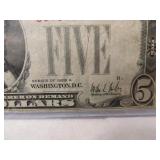 FIVE DOLLAR RED SEAL NOTE
