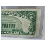 FIVE DOLLAR RED SEAL NOTE