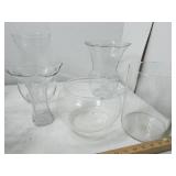 Various Glass Vases