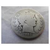 BARBER SILVER HALF DOLLAR